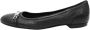 Gucci Vintage Pre-owned Leather flats Black Dames - Thumbnail 1