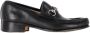 Gucci Vintage Pre-owned Leather flats Black Dames - Thumbnail 1