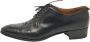 Gucci Vintage Pre-owned Leather flats Black Heren - Thumbnail 1