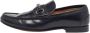 Gucci Vintage Pre-owned Leather flats Black Heren - Thumbnail 1