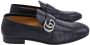 Gucci Vintage Pre-owned Leather flats Black Heren - Thumbnail 1