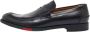 Gucci Vintage Pre-owned Leather flats Black Heren - Thumbnail 1