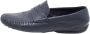 Gucci Vintage Pre-owned Leather flats Blue Dames - Thumbnail 1