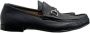 Gucci Vintage Pre-owned Leather flats Blue Dames - Thumbnail 1