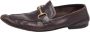 Gucci Vintage Pre-owned Leather flats Brown Dames - Thumbnail 1