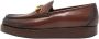 Gucci Vintage Pre-owned Leather flats Brown Dames - Thumbnail 1