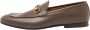 Gucci Vintage Pre-owned Leather flats Brown Heren - Thumbnail 1