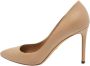 Gucci Vintage Pre-owned Leather heels Beige Dames - Thumbnail 1