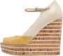 Gucci Vintage Pre-owned Leather heels Beige Dames - Thumbnail 1