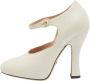 Gucci Vintage Pre-owned Leather heels Beige Dames - Thumbnail 1