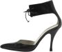 Gucci Vintage Pre-owned Leather heels Black Dames - Thumbnail 1