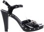 Gucci Vintage Pre-owned Leather heels Black Dames - Thumbnail 1