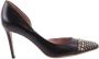Gucci Vintage Pre-owned Leather heels Black Dames - Thumbnail 1