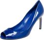 Gucci Vintage Pre-owned Leather heels Blue Dames - Thumbnail 1