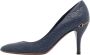 Gucci Vintage Pre-owned Leather heels Blue Dames - Thumbnail 1