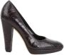 Gucci Vintage Pre-owned Leather heels Brown Dames - Thumbnail 1