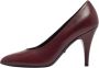 Gucci Vintage Pre-owned Leather heels Red Dames - Thumbnail 1