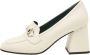 Gucci Vintage Pre-owned Leather heels White Dames - Thumbnail 1