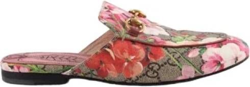 Gucci Vintage Pre-owned Leather mules Multicolor Dames