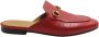 Gucci Vintage Pre-owned Leather mules Red Dames - Thumbnail 1