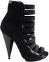 Gucci Vintage Pre-owned Leather sandals Black Dames - Thumbnail 1