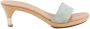 Gucci Vintage Pre-owned Leather sandals Blue Dames - Thumbnail 1