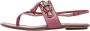 Gucci Vintage Pre-owned Leather sandals Pink Dames - Thumbnail 1