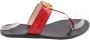 Gucci Vintage Pre-owned Leather sandals Red Dames - Thumbnail 1
