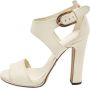 Gucci Vintage Pre-owned Leather sandals White Dames - Thumbnail 1