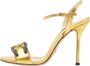 Gucci Vintage Pre-owned Leather sandals Yellow Dames - Thumbnail 1