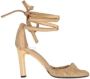 Gucci Vintage Pre-owned Leather sandals Yellow Dames - Thumbnail 1
