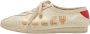 Gucci Vintage Pre-owned Leather sneakers Beige Dames - Thumbnail 1