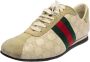 Gucci Vintage Pre-owned Leather sneakers Beige Dames - Thumbnail 1