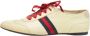 Gucci Vintage Pre-owned Leather sneakers Beige Dames - Thumbnail 1