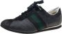 Gucci Vintage Pre-owned Leather sneakers Black Dames - Thumbnail 1