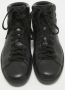 Gucci Vintage Pre-owned Leather sneakers Black Heren - Thumbnail 1