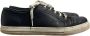 Gucci Vintage Pre-owned Leather sneakers Blue Heren - Thumbnail 1