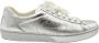 Gucci Vintage Pre-owned Leather sneakers Gray Heren - Thumbnail 1