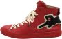 Gucci Vintage Pre-owned Leather sneakers Red Heren - Thumbnail 1