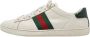 Gucci Vintage Pre-owned Leather sneakers White Dames - Thumbnail 1