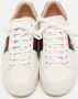 Gucci Vintage Pre-owned Leather sneakers White Dames - Thumbnail 1