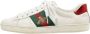 Gucci Vintage Pre-owned Leather sneakers White Heren - Thumbnail 1