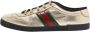 Gucci Vintage Pre-owned Leather sneakers Yellow Dames - Thumbnail 1