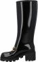 Gucci Vintage Pre-owned Rubber boots Black Dames - Thumbnail 1