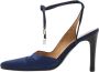 Gucci Vintage Pre-owned Satin heels Blue Dames - Thumbnail 1
