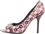 Gucci Vintage Pre-owned Satin heels Multicolor Dames - Thumbnail 1