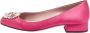 Gucci Vintage Pre-owned Satin heels Pink Dames - Thumbnail 1