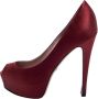 Gucci Vintage Pre-owned Satin heels Red Dames - Thumbnail 1