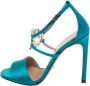 Gucci Vintage Pre-owned Satin sandals Green Dames - Thumbnail 1