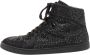 Gucci Vintage Pre-owned Satin sneakers Black Dames - Thumbnail 1